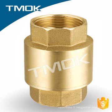 TMOK DN 20 avec CW617n nouveau capot haute pression connexion mâle pn 16 clapet anti-retour hydraulique avec noyau laiton / pvc